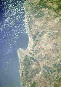 Haifa image de satellite